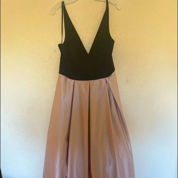 Blondie Nites | Dresses | New Never Worn Black And Blush Pink Prom Dress |  Poshmark